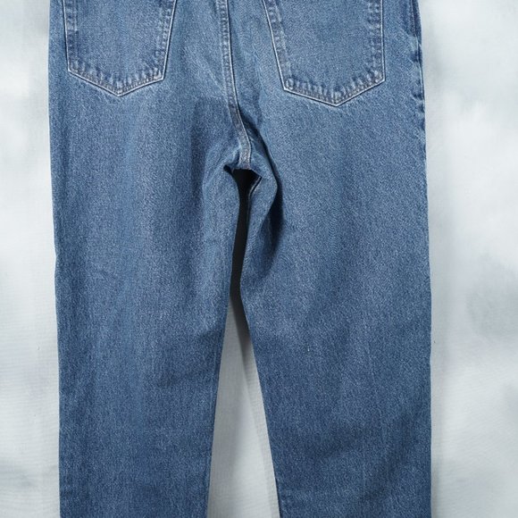 LLBEAN NATURAL FIT BLUE JEANS L.L. Bean MEN'S DENIM | Size 38x34 - Picture 10 of 13